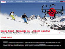 Tablet Screenshot of grossport.it